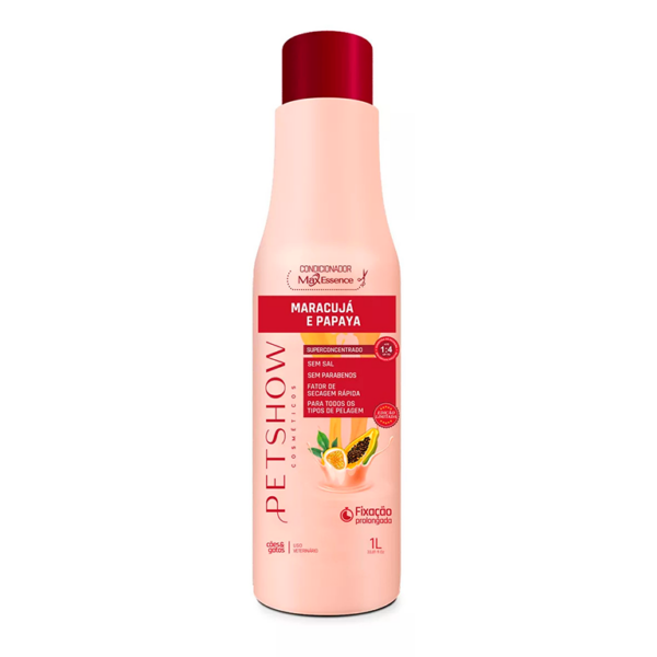 Condicionador Maracujá e Papaya 1L Pet Show