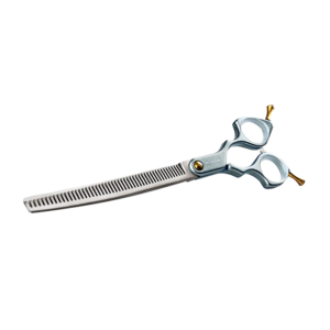 Tesoura Semi Dentada Curva 7'' Allure Precision