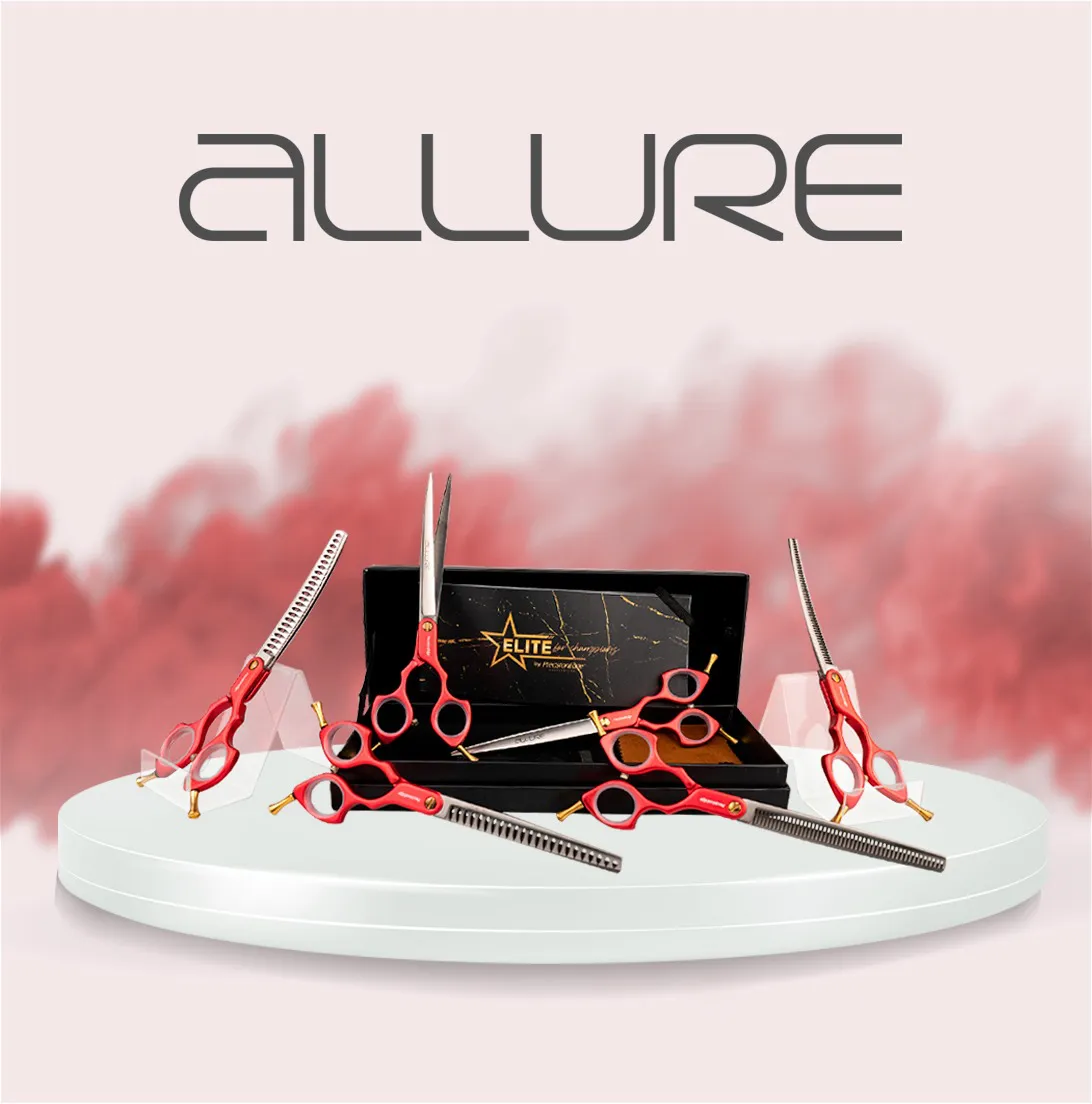 Tesoura Tubarão Curva 7'' Allure Precision - Imagem 9