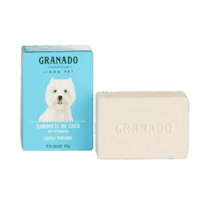 Sabonete De Coco 100g Granado Limpeza Profunda De Cães E Gatos
