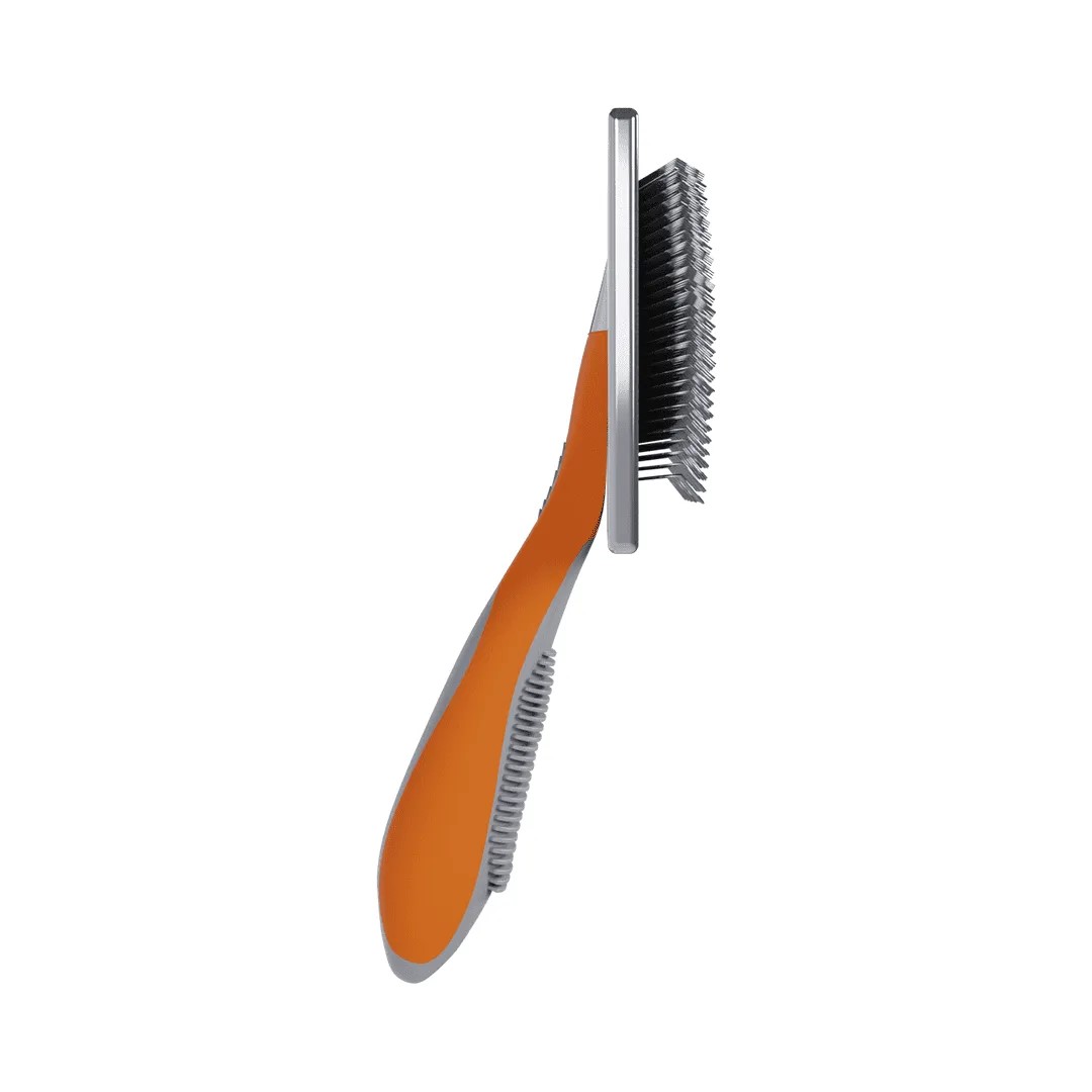 Rasqueadeira Reta Pinos Curtos E Firmes Lança Bicho Desembolo Banho E Tosa - Imagem 4