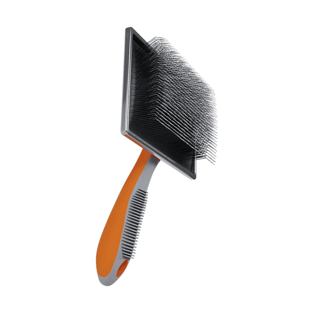 Rasqueadeira Reta Pinos Longos E Firmes Lança Bicho Banho E Tosa